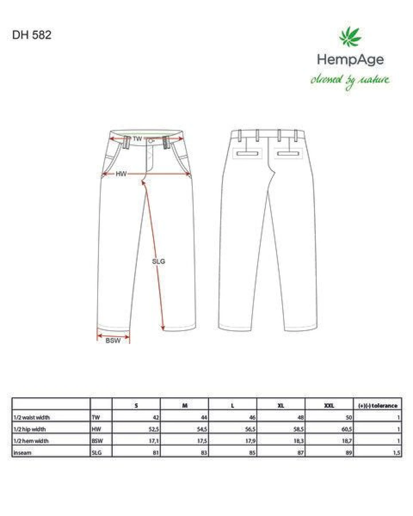 HempAge Hanf Chino Hose – Ansicht 4