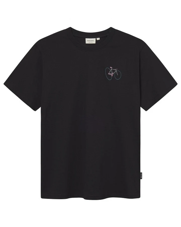 DEDICATED - T-Shirt Stockholm - T-Shirt Gr XXL schwarz