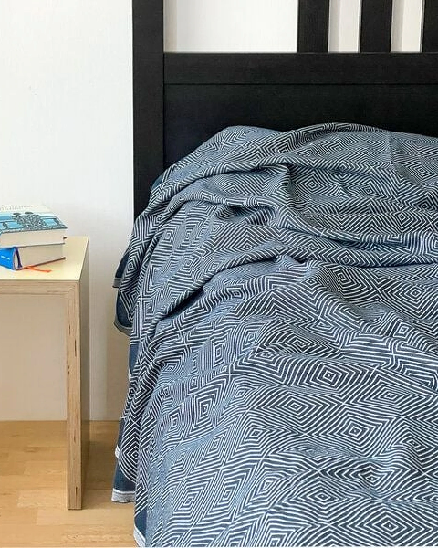 Yolunda Tagesdecke Kestane aus Bio-Baumwolle in 7 Farben – Ansicht 4
