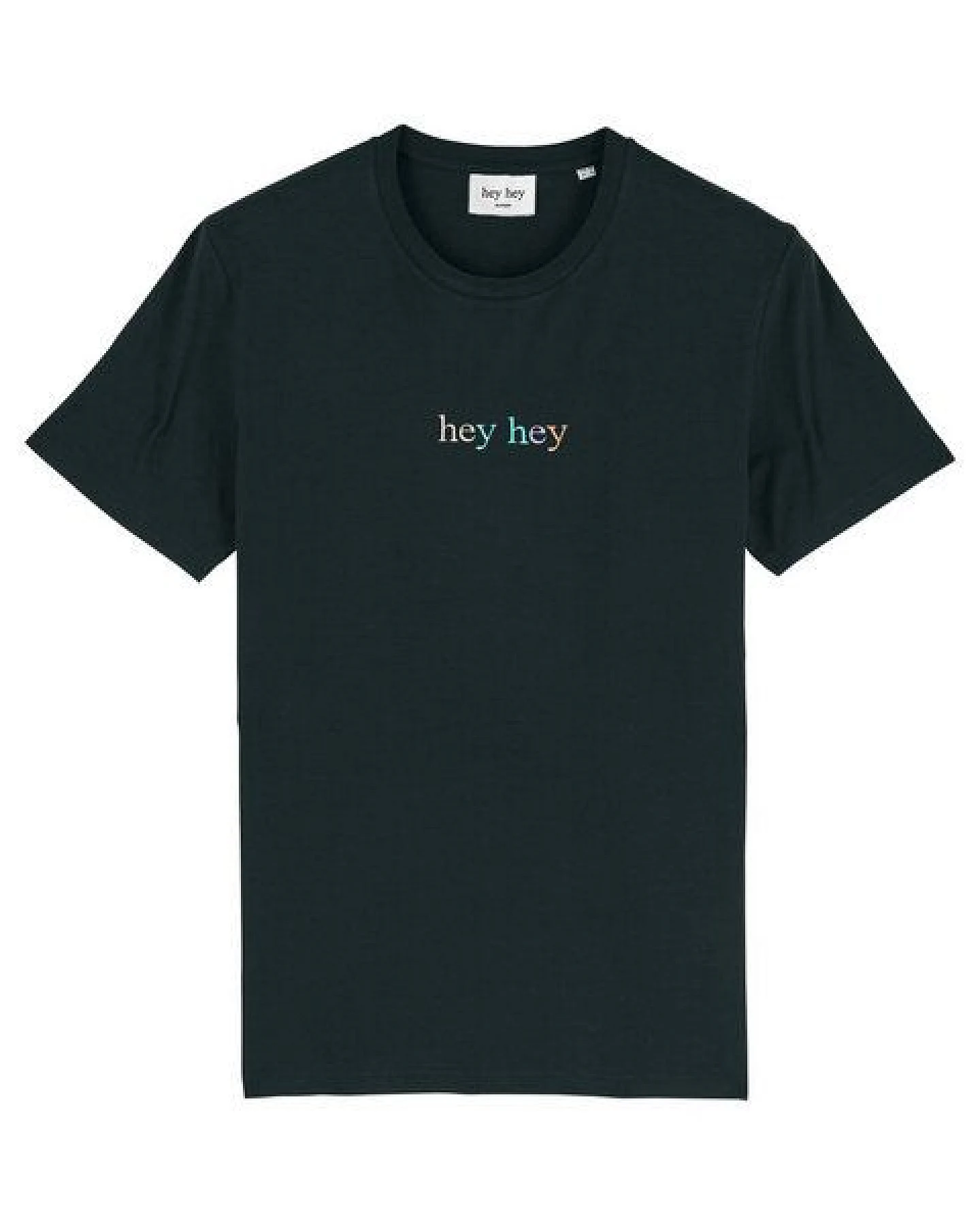 hey hey Rainbow T-Shirt – schwarz – Ansicht 3