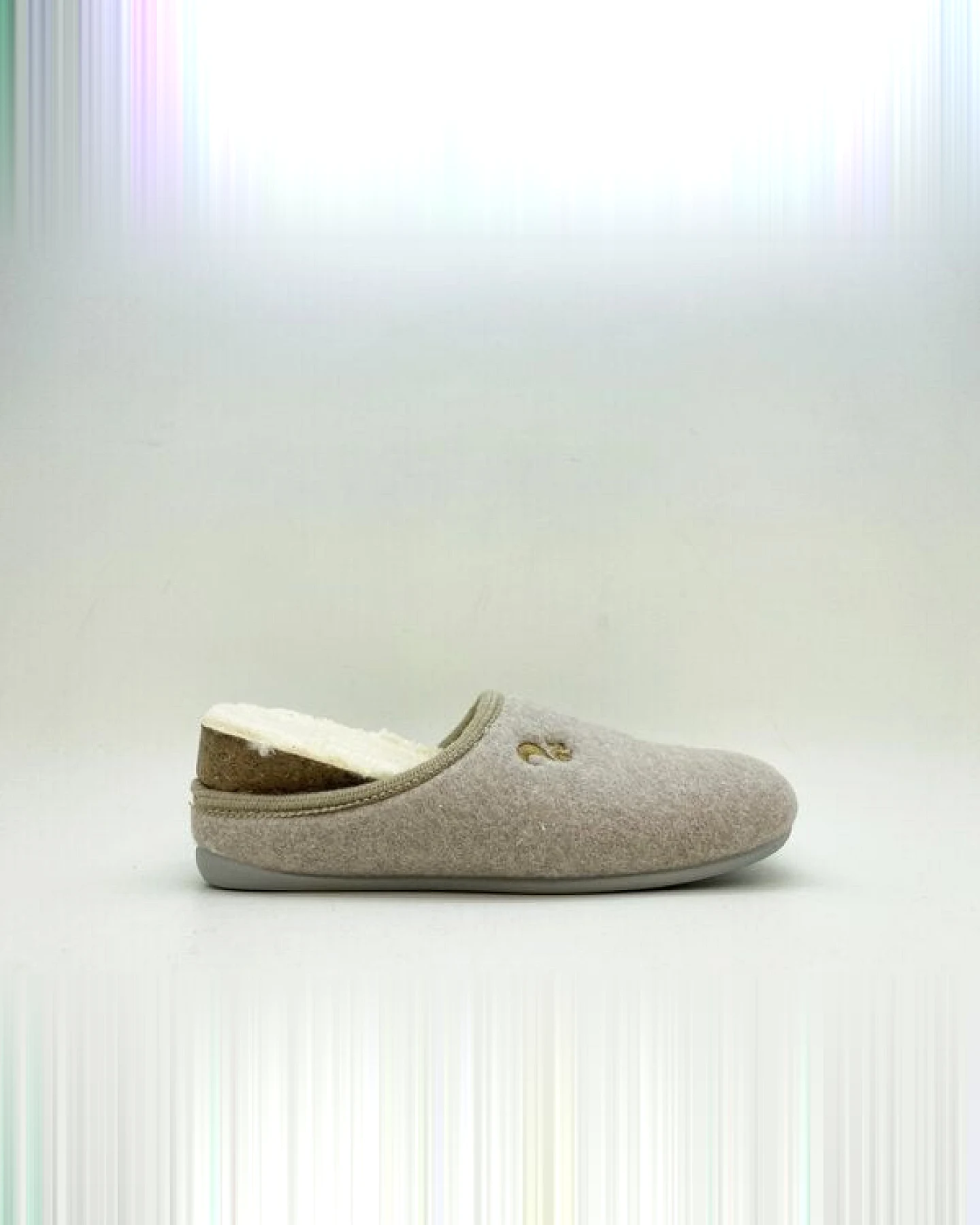 Veganer Hausschuh "thies ® Organic Slipper", aus superweicher Bio-Baumwolle – Ansicht 4