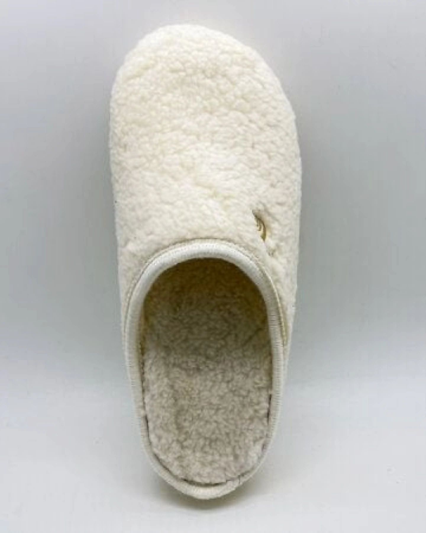 Veganer "thies ® Eco Teddy Slipper" aus kuscheliger Biobaumwolle – Ansicht 4