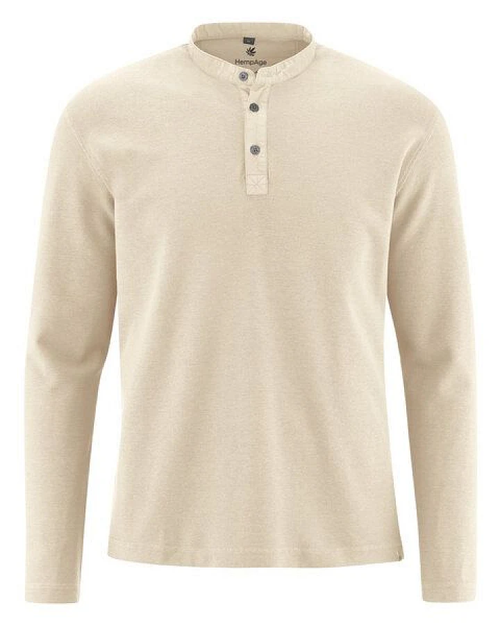 HempAge Langarm Shirt aus Hanf & Bio-Baumwolle