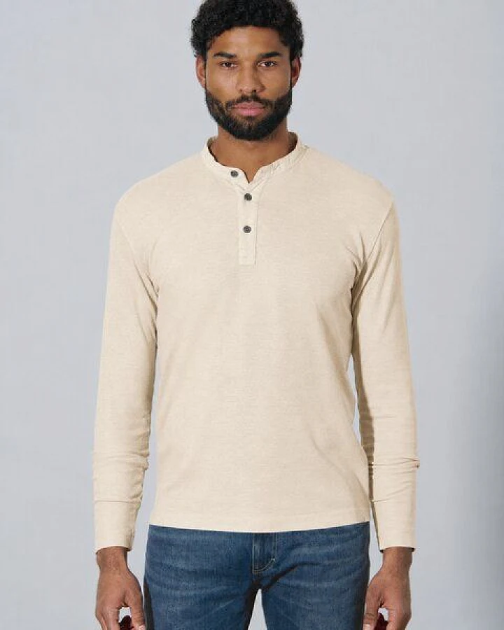 HempAge Langarm Shirt aus Hanf & Bio-Baumwolle