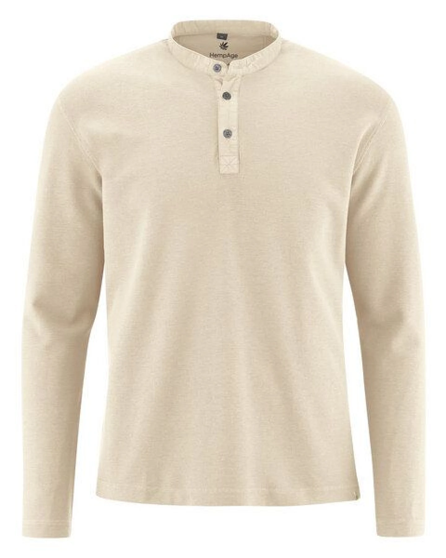 HempAge Langarm Shirt aus Hanf & Bio-Baumwolle – Ansicht 3