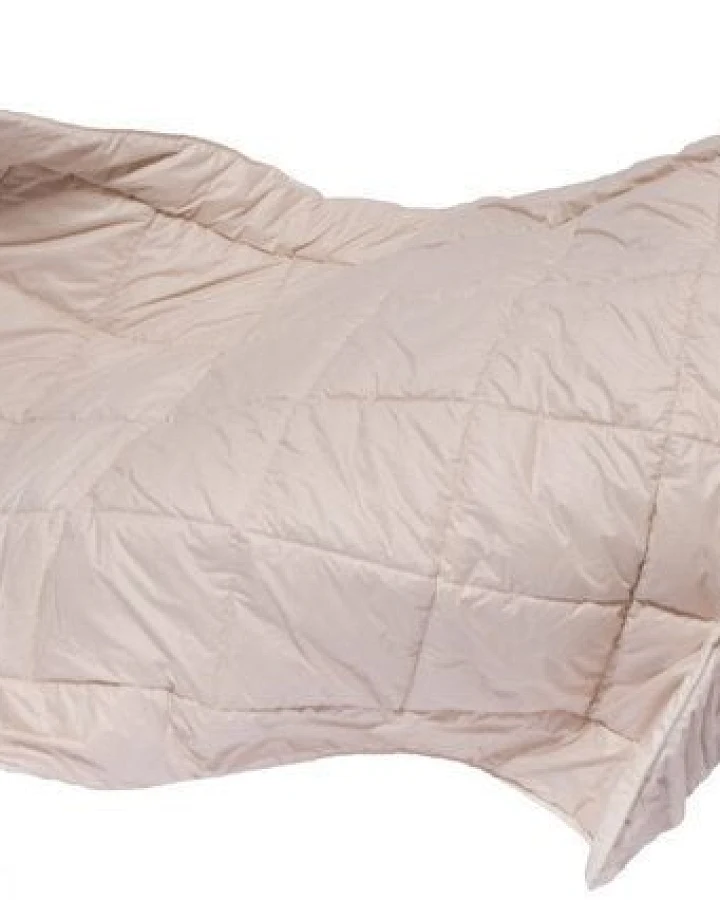 purnatour Bettdecke Schurwolle DUO Winter warm - vintage natur -