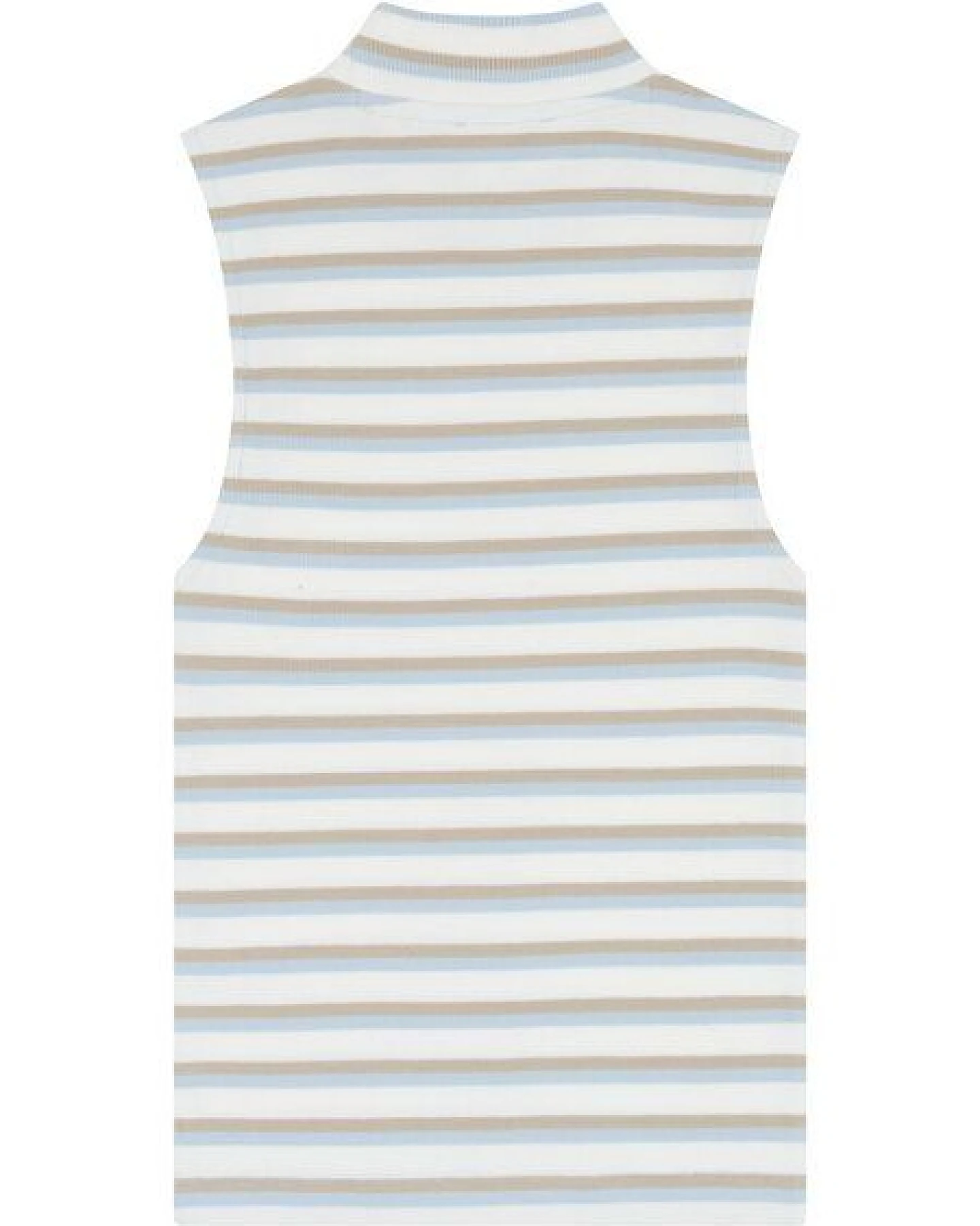 KnowledgeCotton Apparel Ripptop - High neck rib top - aus Bio-Baumwolle – Ansicht 3