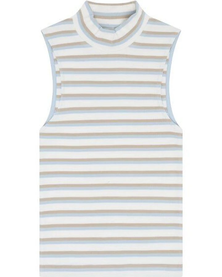 Blau (Gestreift-Multicolor)