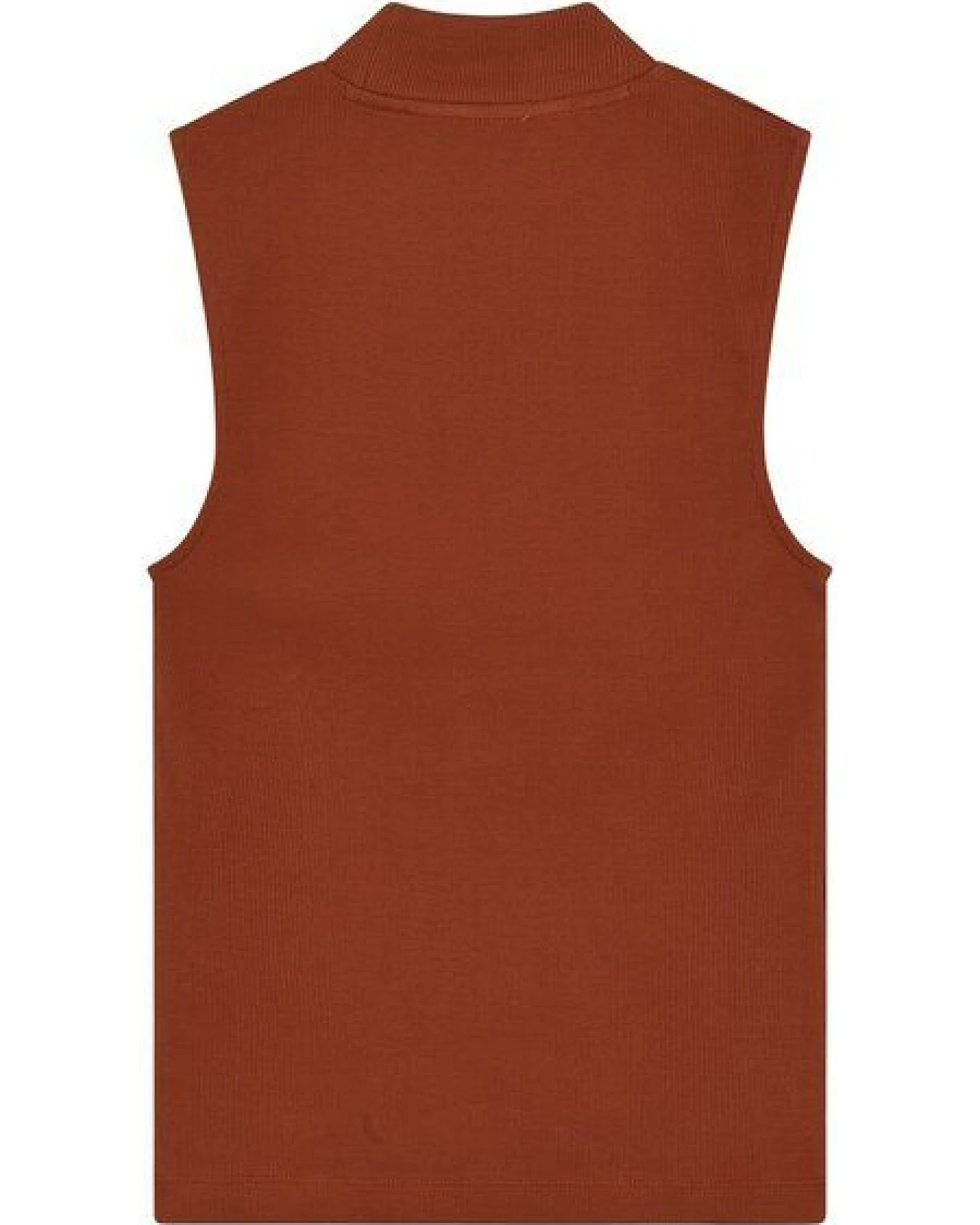 KnowledgeCotton Apparel Ripptop - High neck rib top - aus Bio-Baumwolle – Ansicht 3