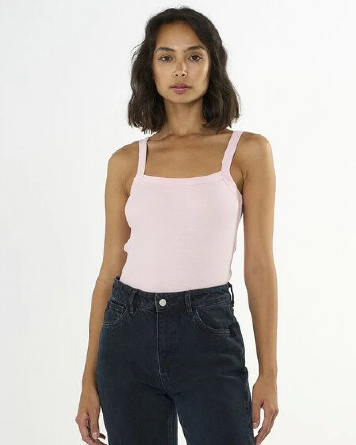 KnowledgeCotton Apparel Ripptop - Rib strap top - aus Bio-Baumwolle