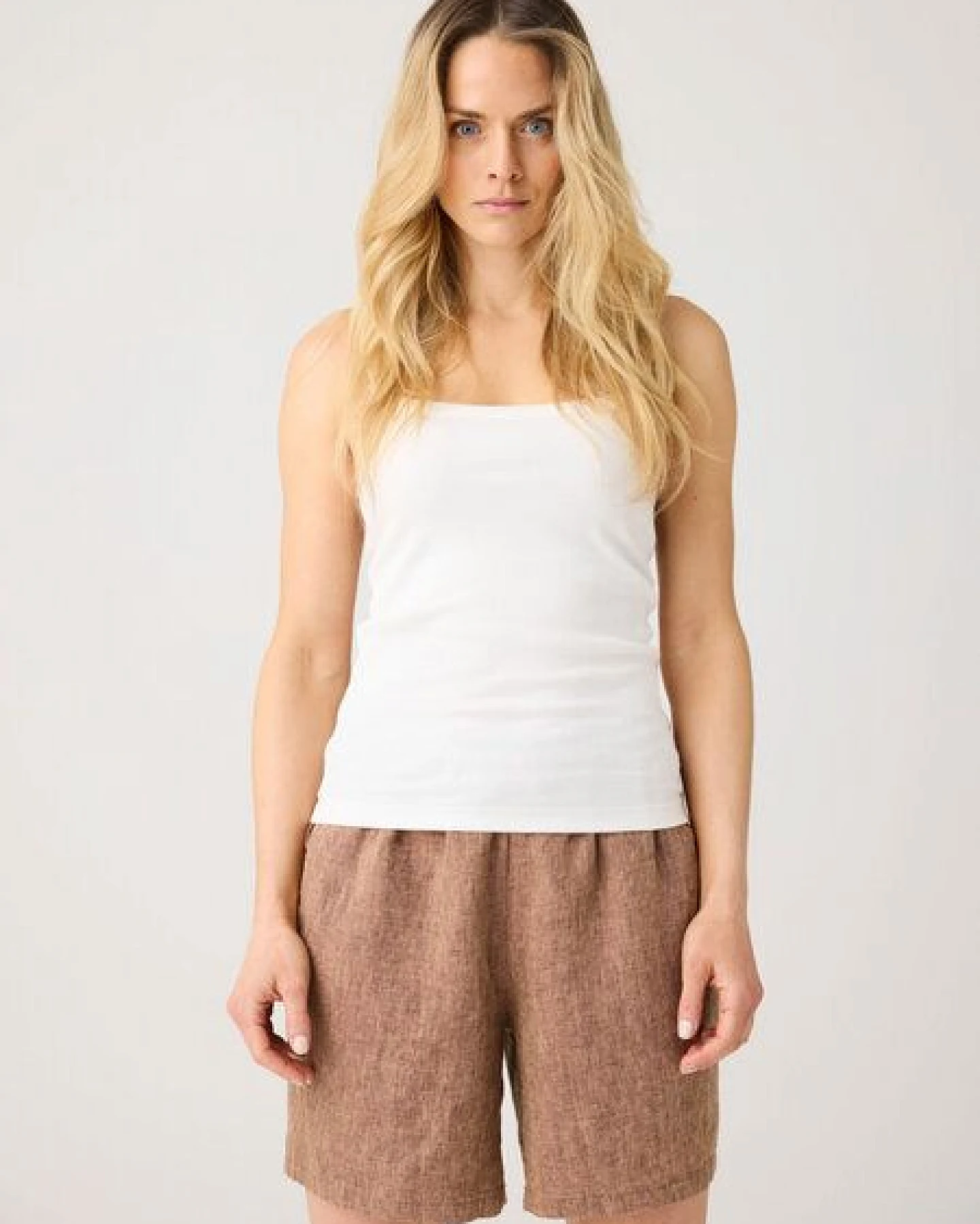 KnowledgeCotton Apparel Ripptop - Rib strap top - aus Bio-Baumwolle – Ansicht 4