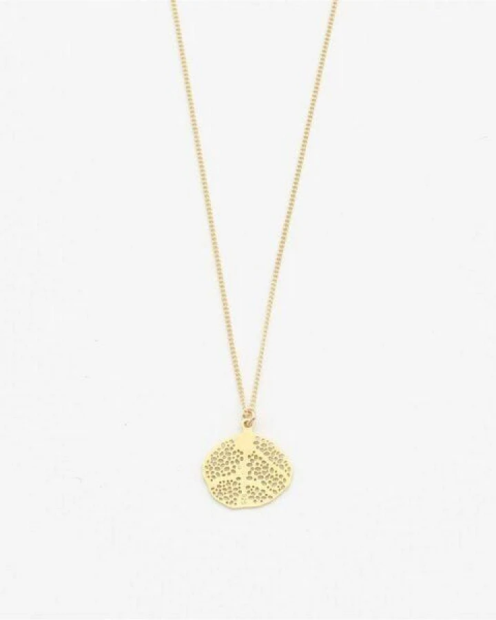 Jewelberry Kette Small Coral Leaf 45 cm
