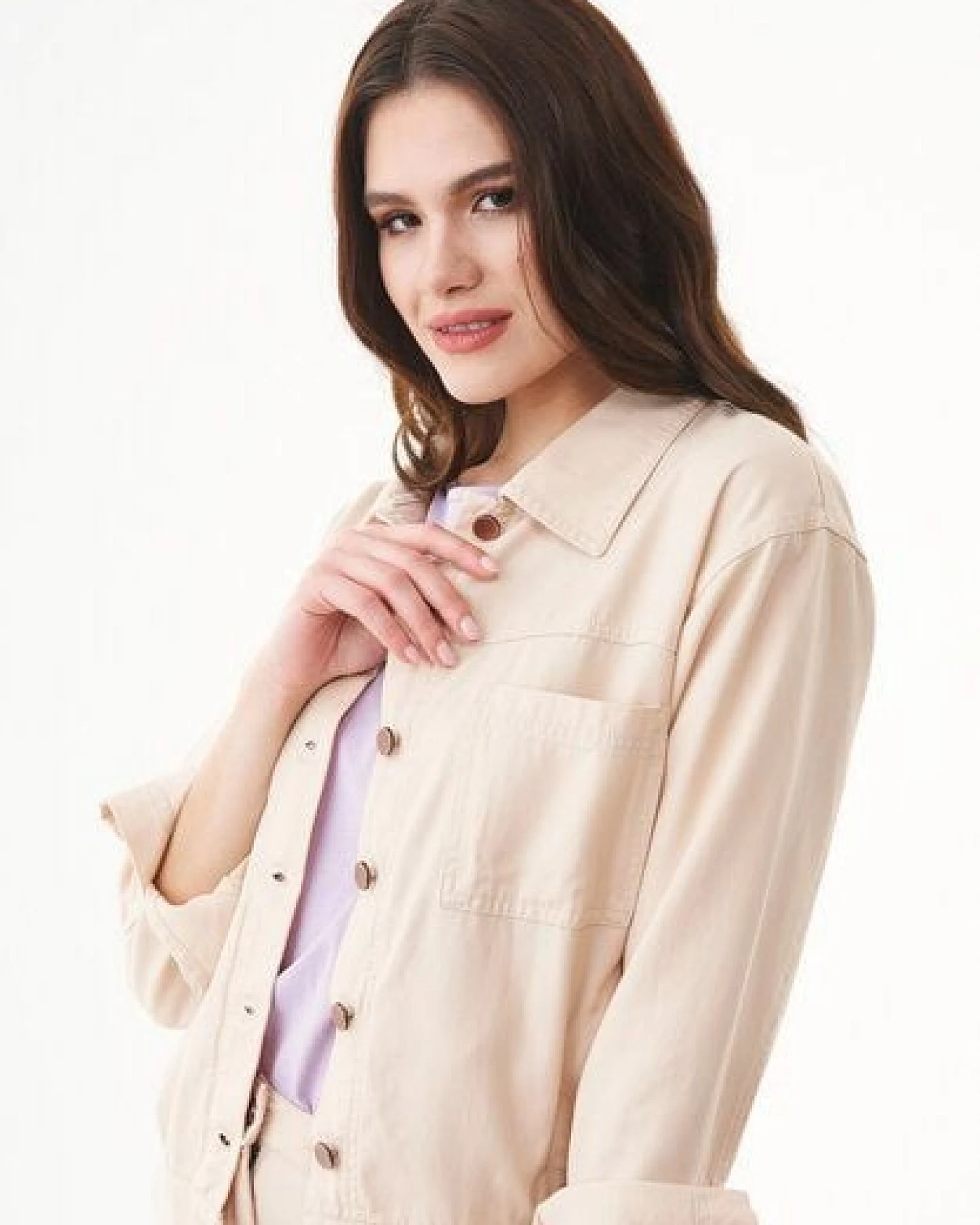 ORGANICATION Hemdjacke aus TENCEL Lyocell und Bio-Baumwolle – Ansicht 3