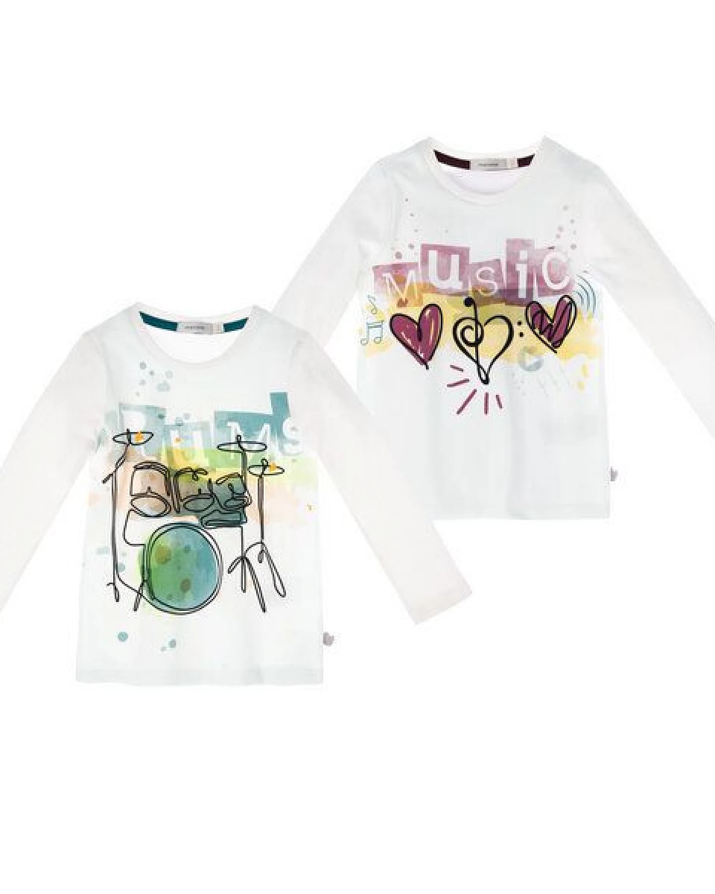 Marraine Kids Shirt aus Bio Baumwolle "continuous line art" – Ansicht 2