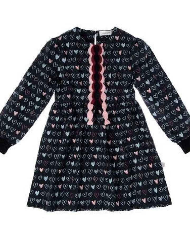 Marraine Kids Kleid aus Bio Baumwolle "Clef"