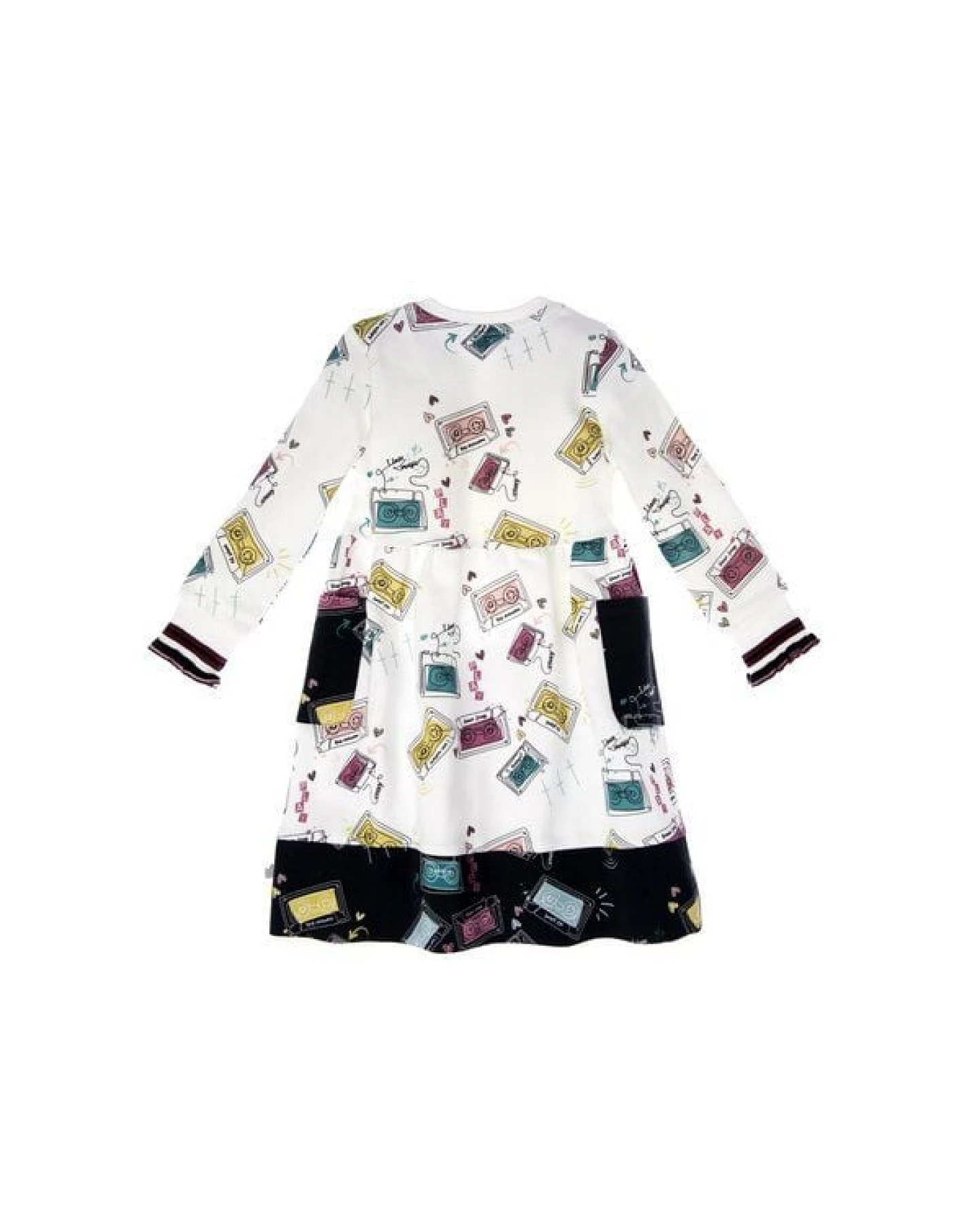 Marraine Kids Kleid aus Bio Baumwolle "Mixtape" – Ansicht 3