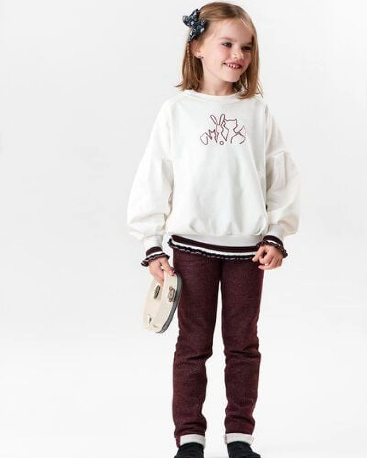 Marraine Kids Sweathose aus Bio Baumwolle "Rhythm" – Ansicht 3