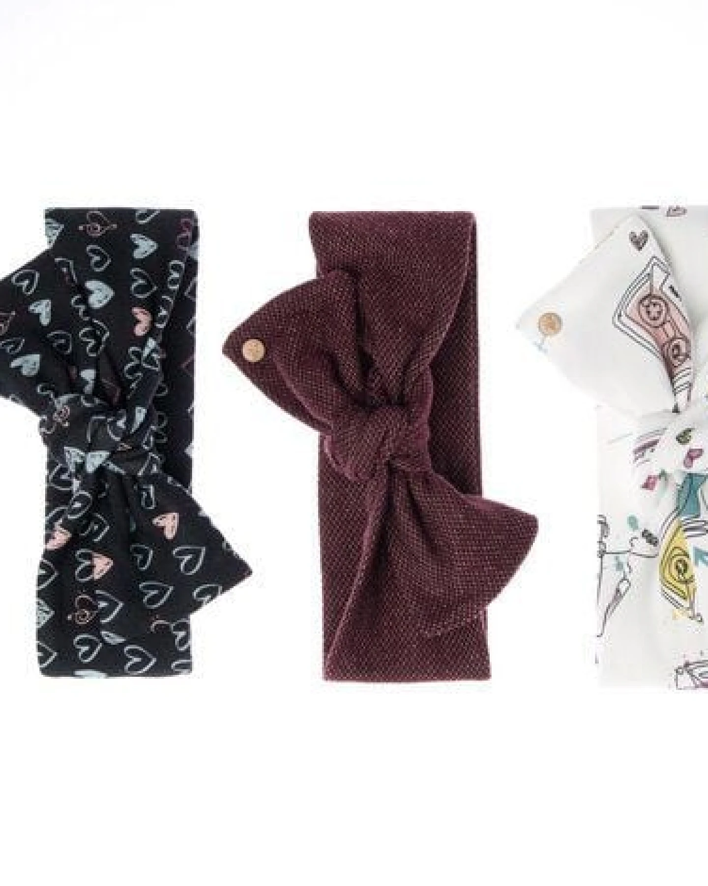 Marraine Kids Stirnband aus Bio Baumwolle "Cosy" – Ansicht 2
