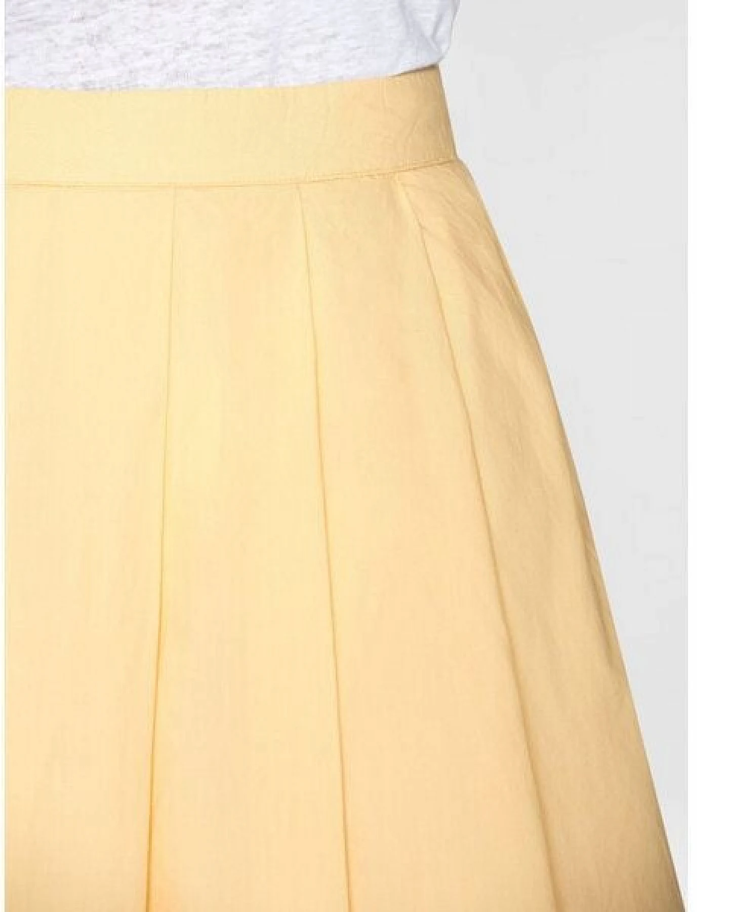 KnowledgeCotton Apparel Midirock - Poplin elastic waist skirt - aus Bio-Baumwolle – Ansicht 4
