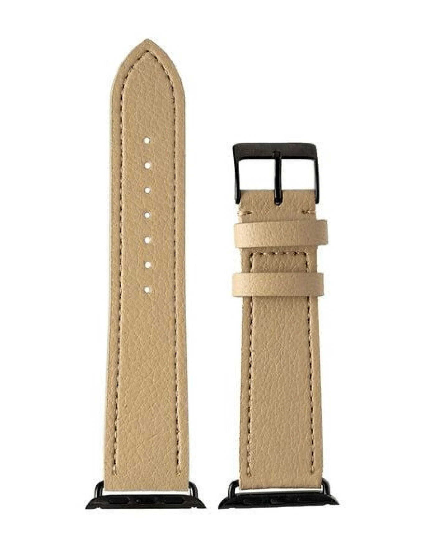 BELEAF "APPLE WATCH STRAP CACTUS" - veganes Uhren-Armband aus Kaktusleder beige – Ansicht 2