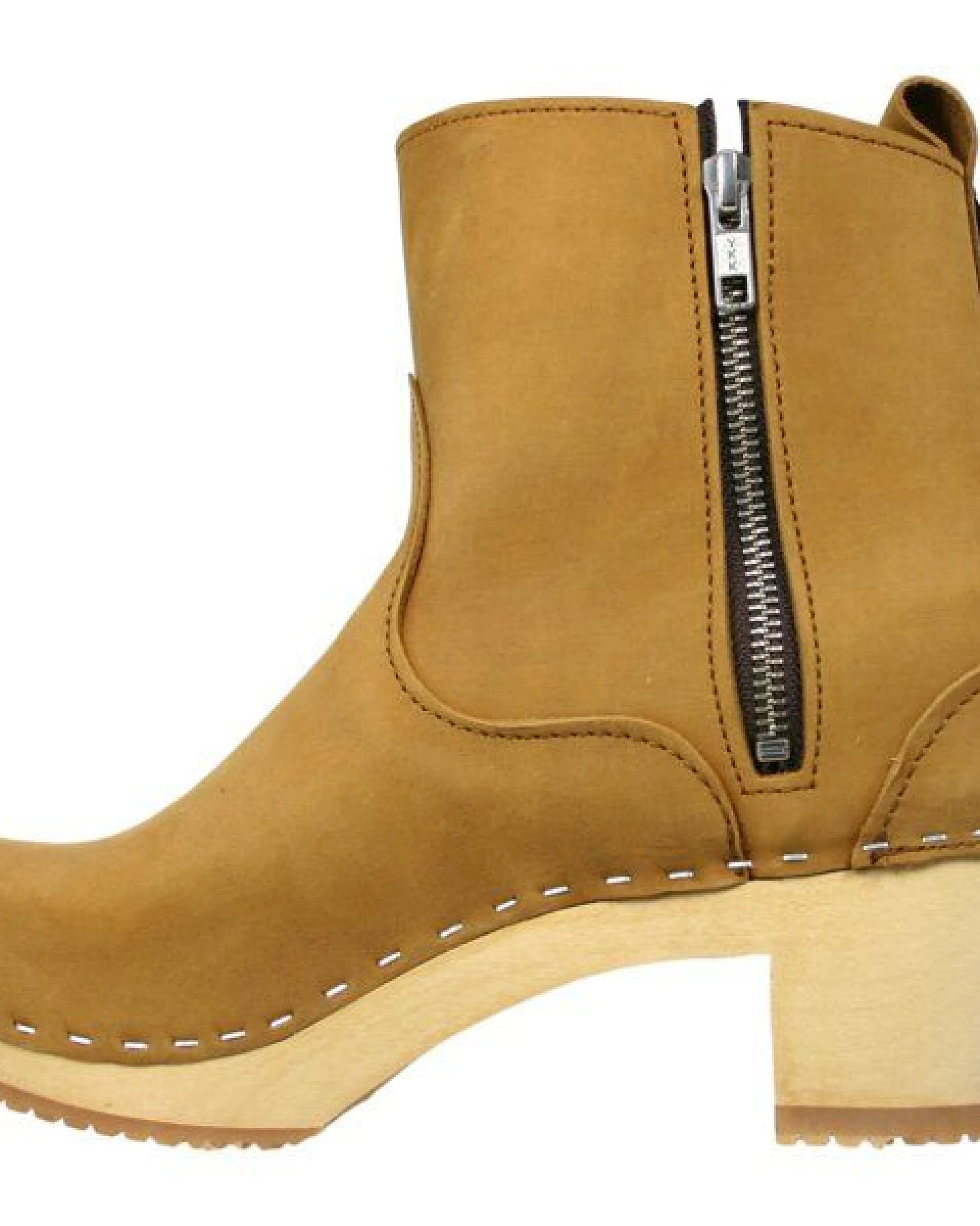 Klox Stiefelette Stockholm - Medium Heel Clog Boots – Ansicht 2