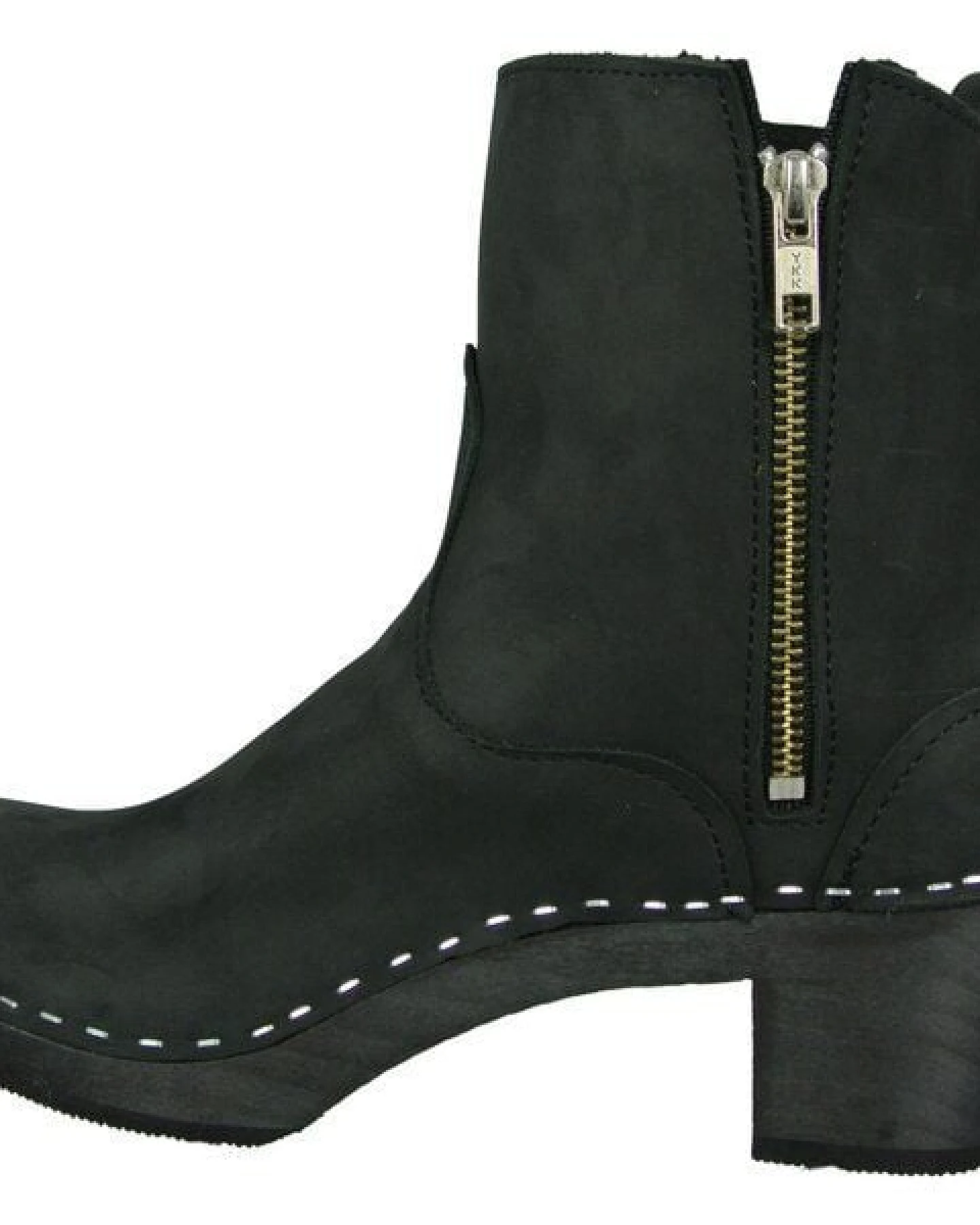 Klox Stiefelette Stockholm - Medium Heel Clog Boots – Ansicht 2