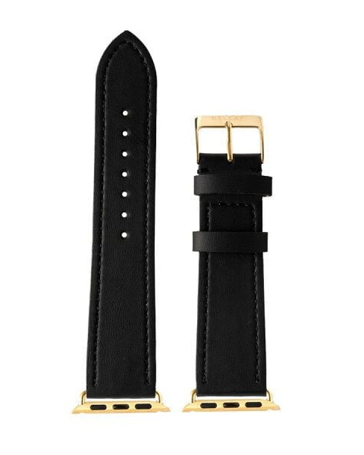 BELEAF "APPLE WATCH STRAP CACTUS" - veganes Uhren-Armband aus Kaktusleder schwarz