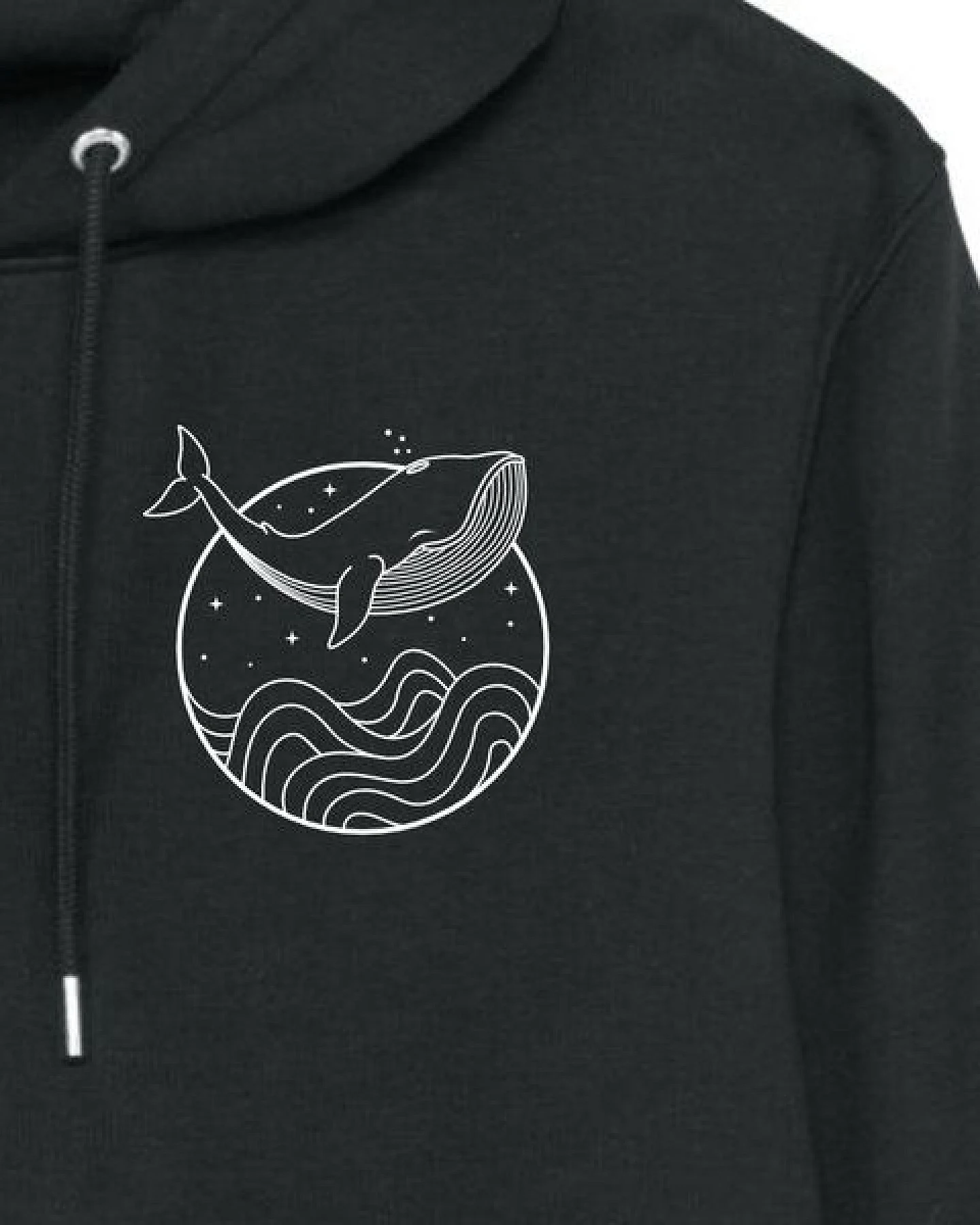 vis wear Wal der Liebe Unisex Premium Hoodie – Ansicht 2