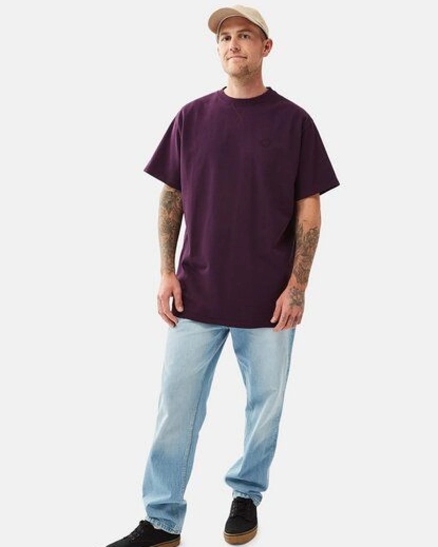 Honesty Rules Oversize French Terry T-Shirt – Ansicht 3