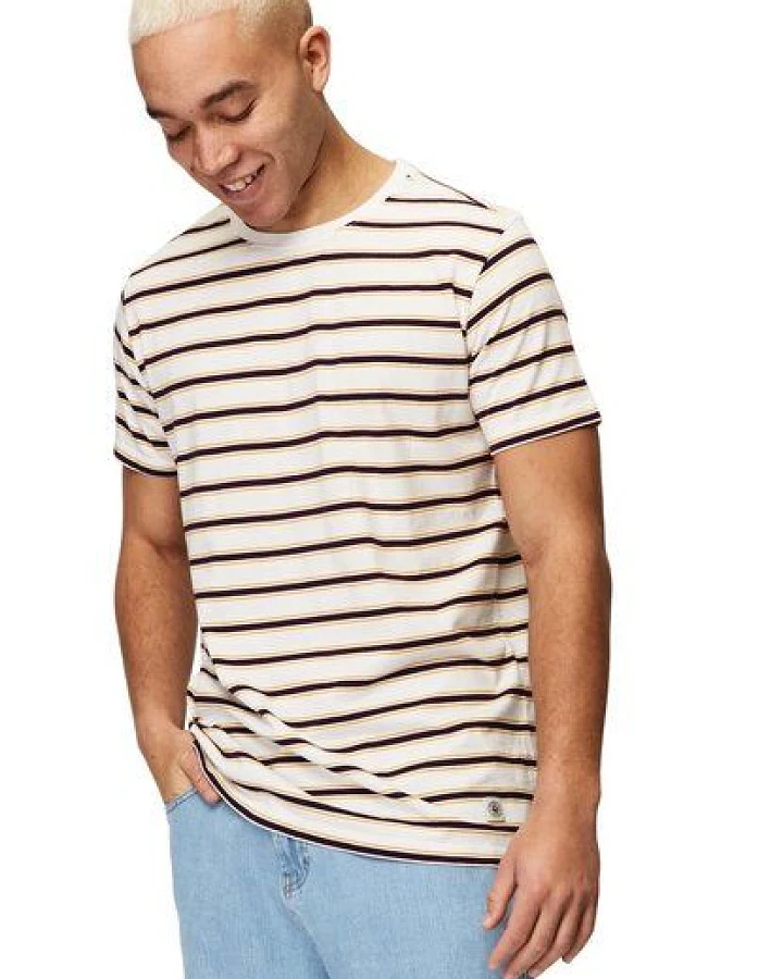 Honesty Rules Duplex Striped T-Shirt