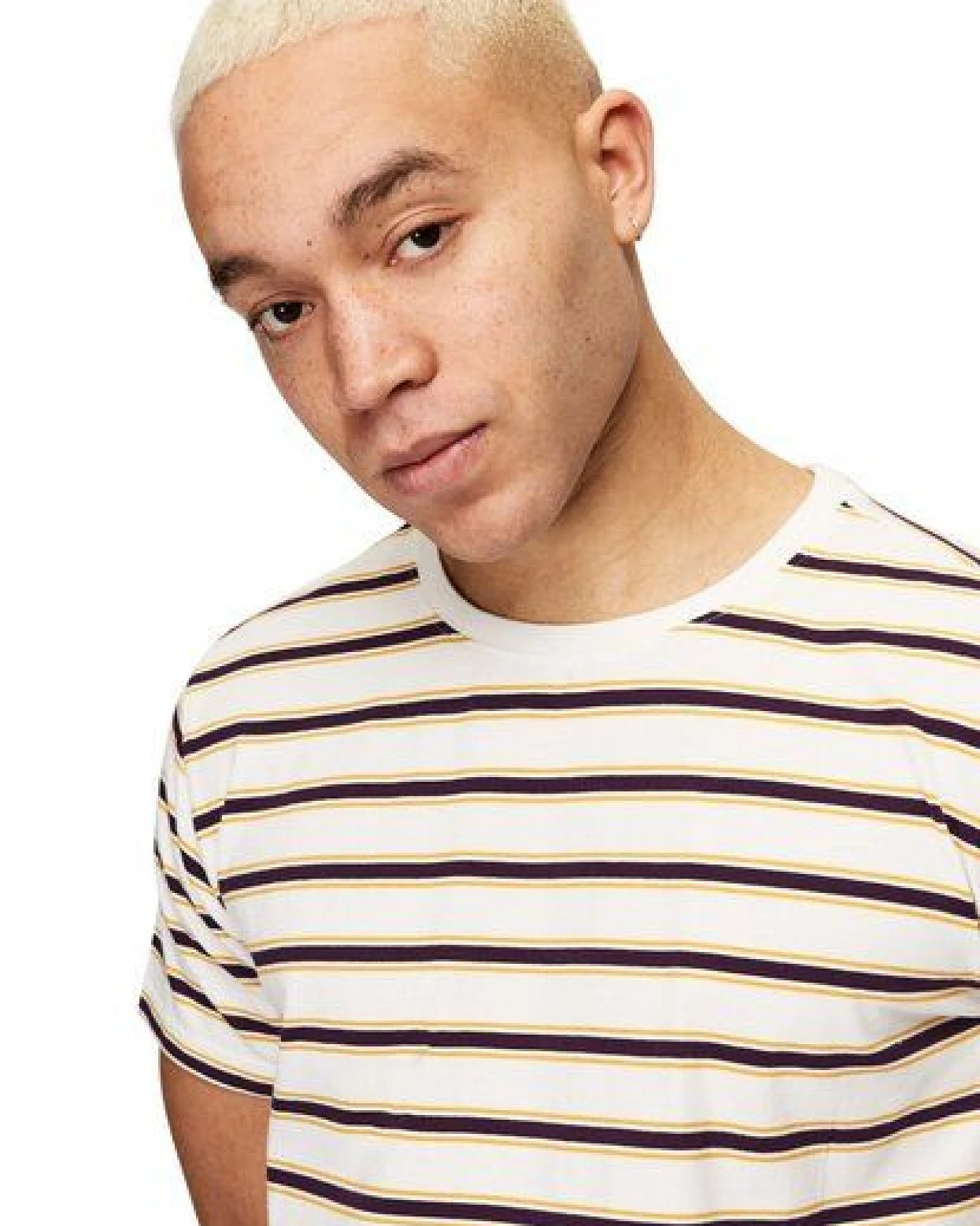 Honesty Rules Duplex Striped T-Shirt – Ansicht 2