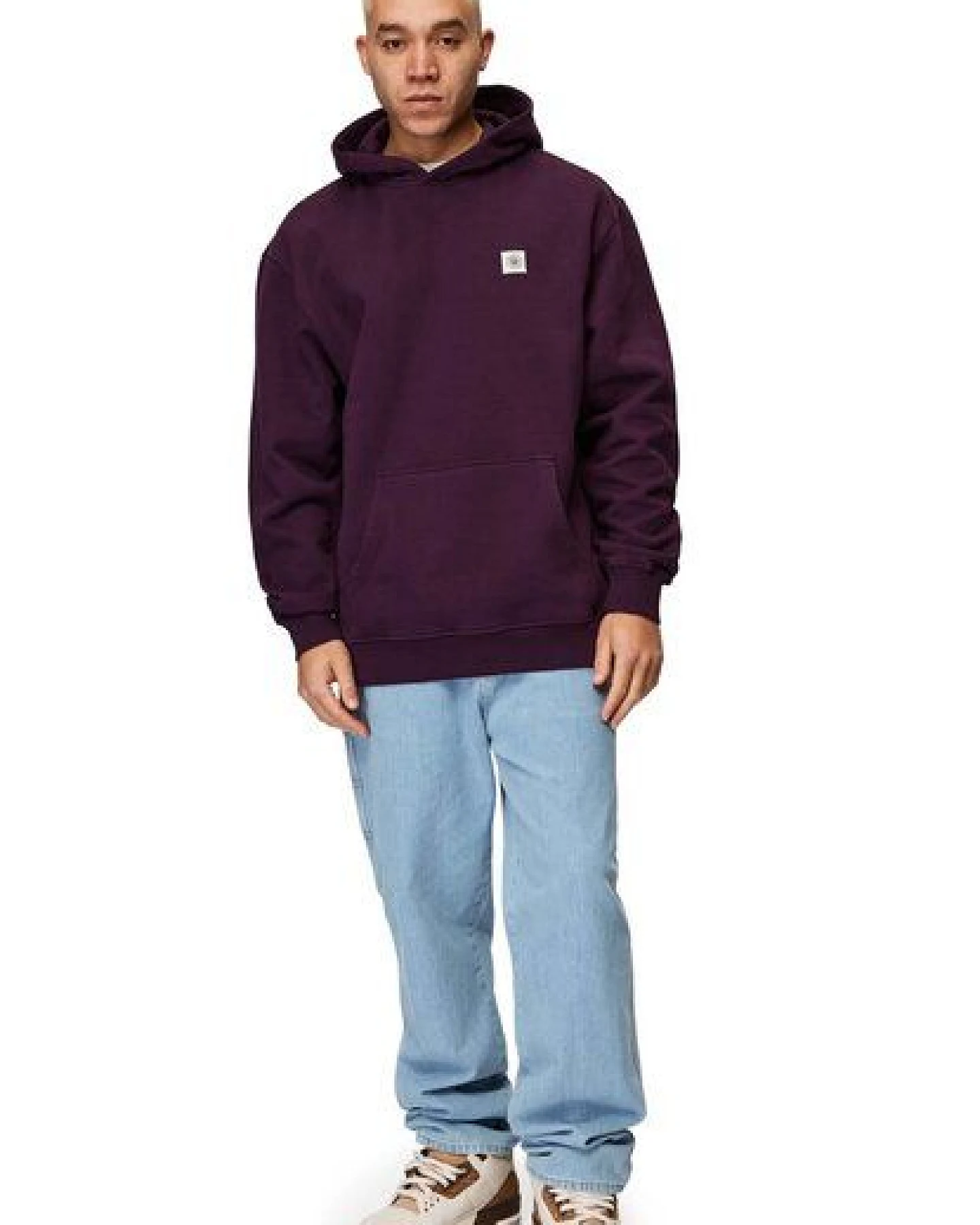 Honesty Rules Loose Fit Logo Hooded – Ansicht 3