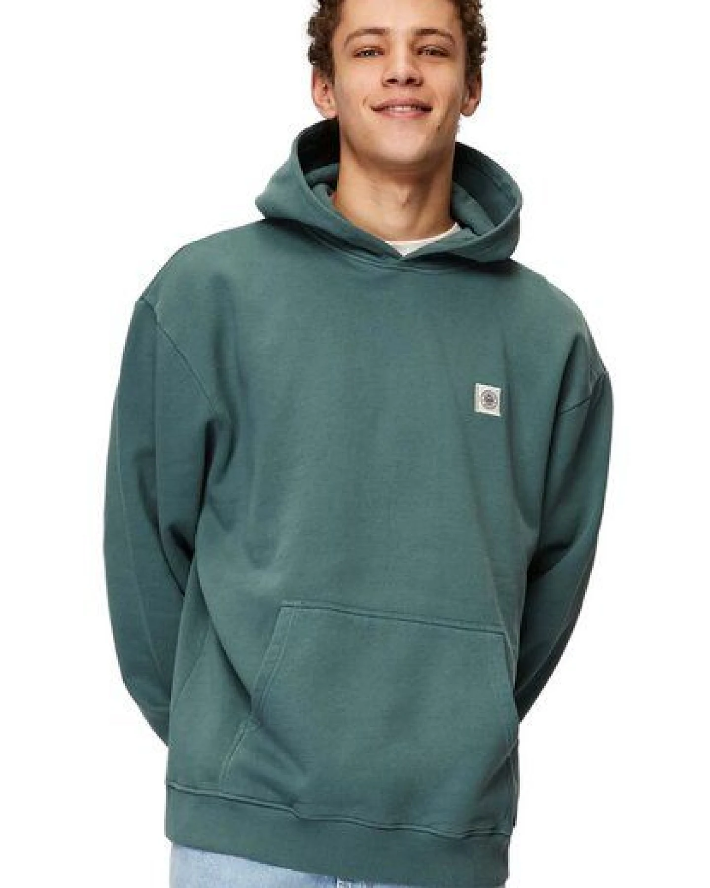 Honesty Rules Loose Fit Logo Hooded – Ansicht 2