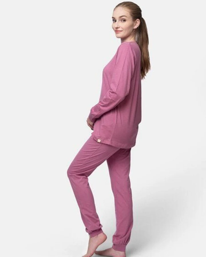 greenjama Langarm-Shirt mit Woll-Anteil, GOTS-zertifiziert