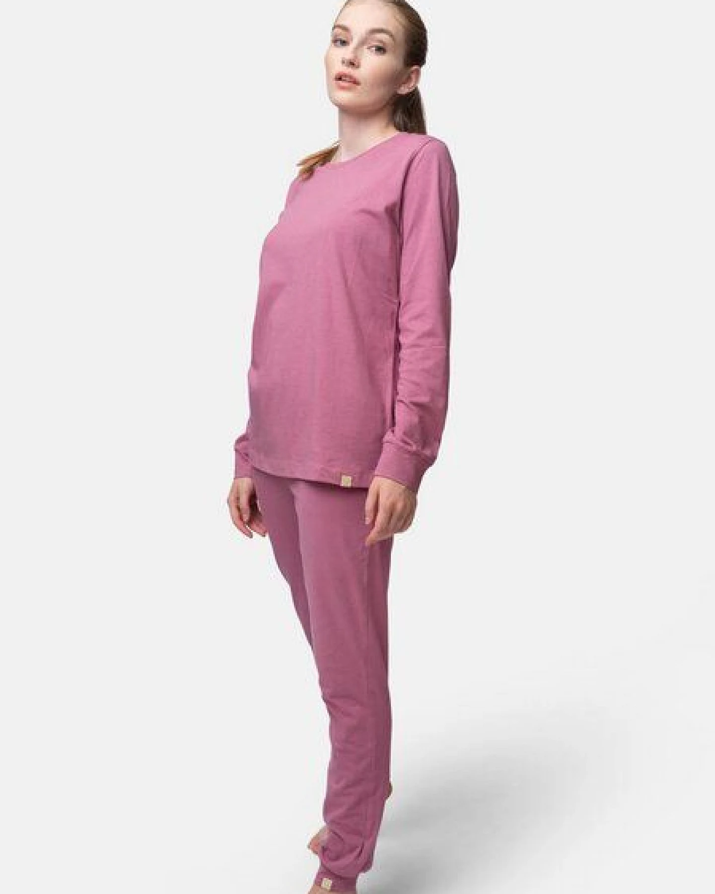 greenjama Langarm-Shirt mit Woll-Anteil, GOTS-zertifiziert – Ansicht 2