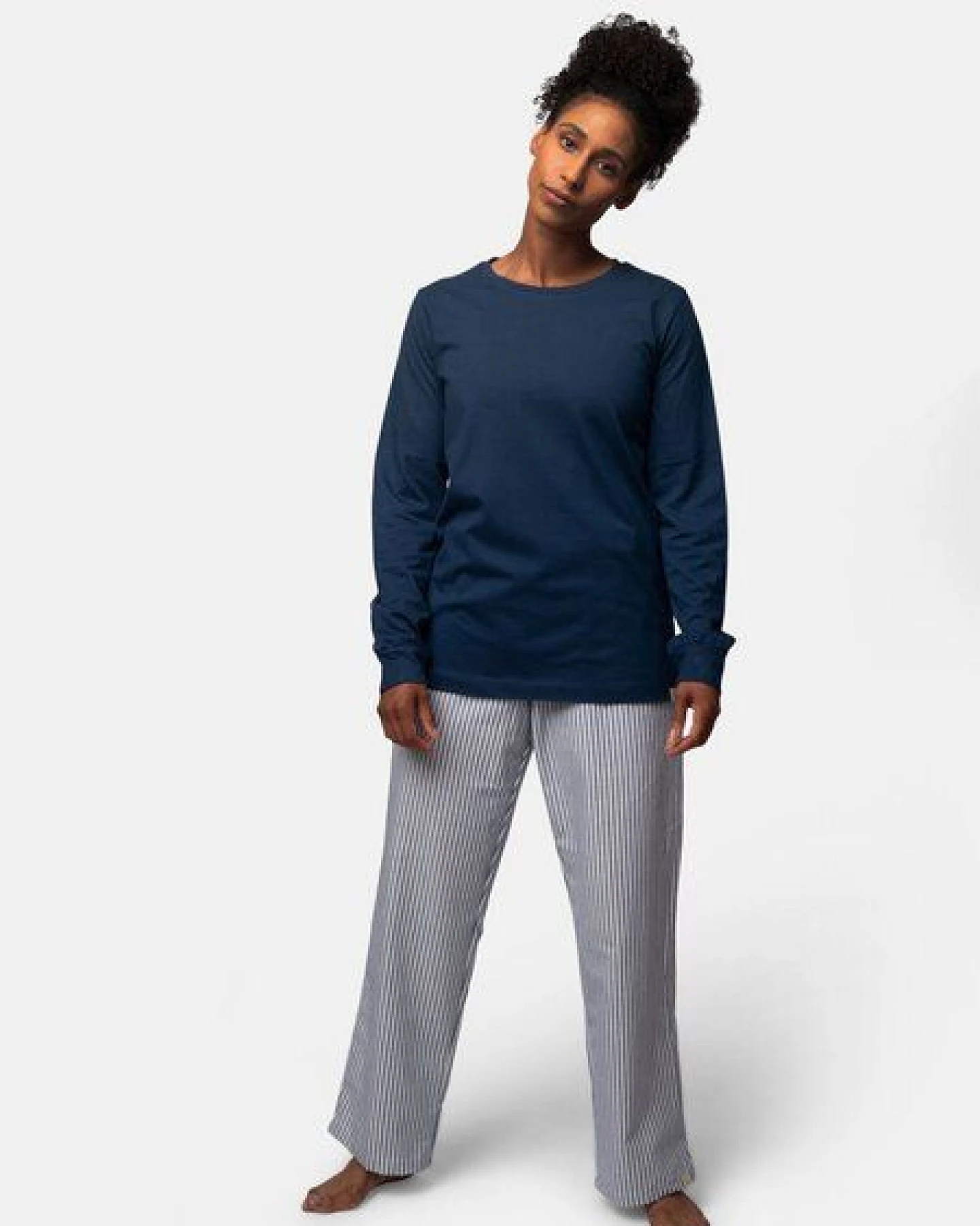 greenjama Langarm-Shirt mit Woll-Anteil, GOTS-zertifiziert – Ansicht 2