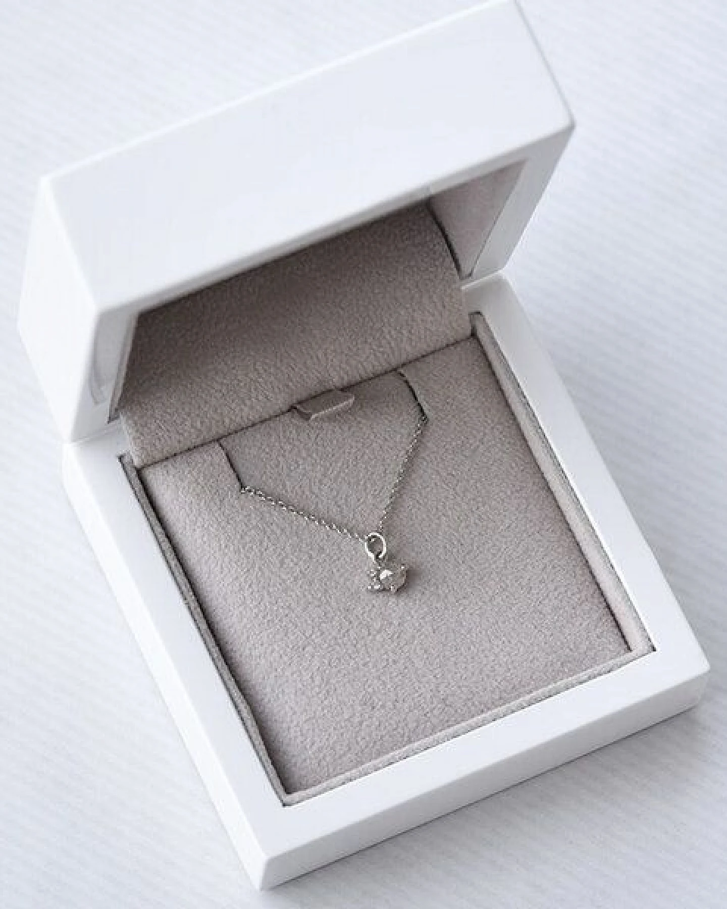 Eppi Goldene Halskette mit Salt´n´Pepper Diamanten Niria – Ansicht 4