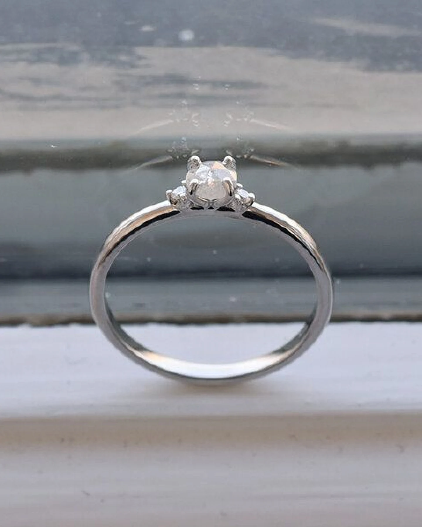 Eppi Verlobungsring mit Salt´n´Pepper Diamant Hye – Ansicht 3