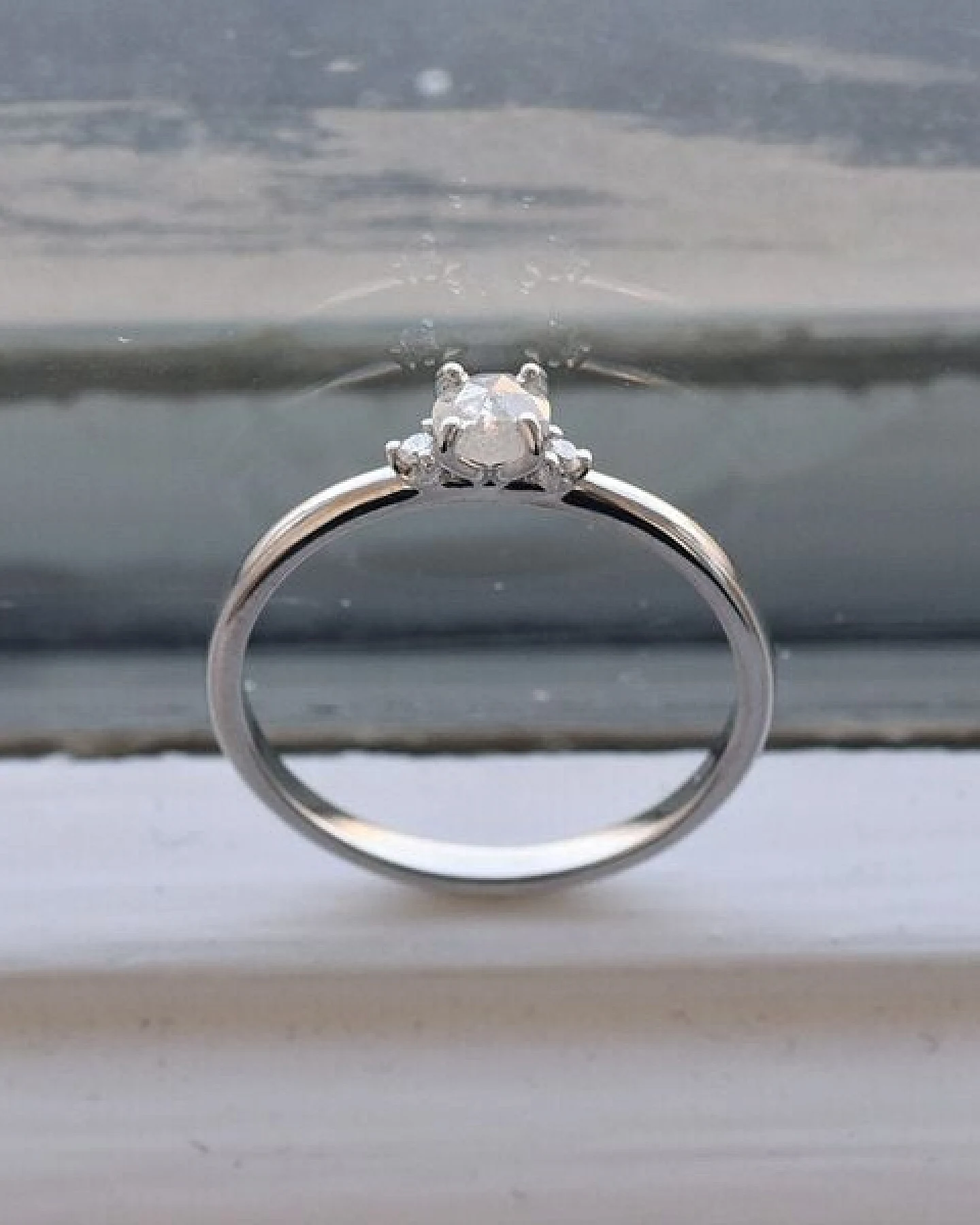 Eppi Verlobungsring mit Salt´n´Pepper Diamant Hye – Ansicht 3
