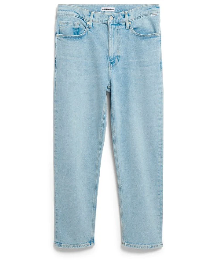 ARMEDANGELS - Maakx Relaxed Tapered - Jeans Gr 46 - Length: 32 türkis