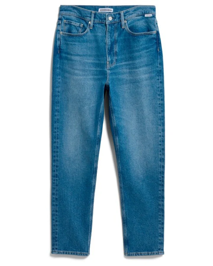 Produktseite: ARMEDANGELS - Maakx Relaxed Tapered - Jeans Gr 48 - Length: 32 blau