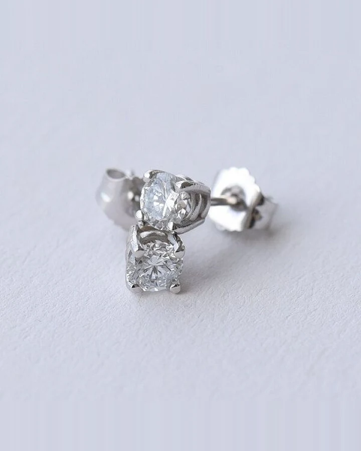Eppi Ohrringe aus Gold mit 0.75ct Lab Grown Diamanten Trey