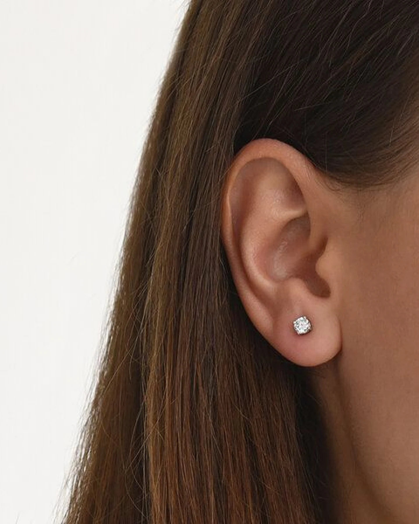 Eppi Ohrringe aus Gold mit 0.75ct Lab Grown Diamanten Trey – Ansicht 3
