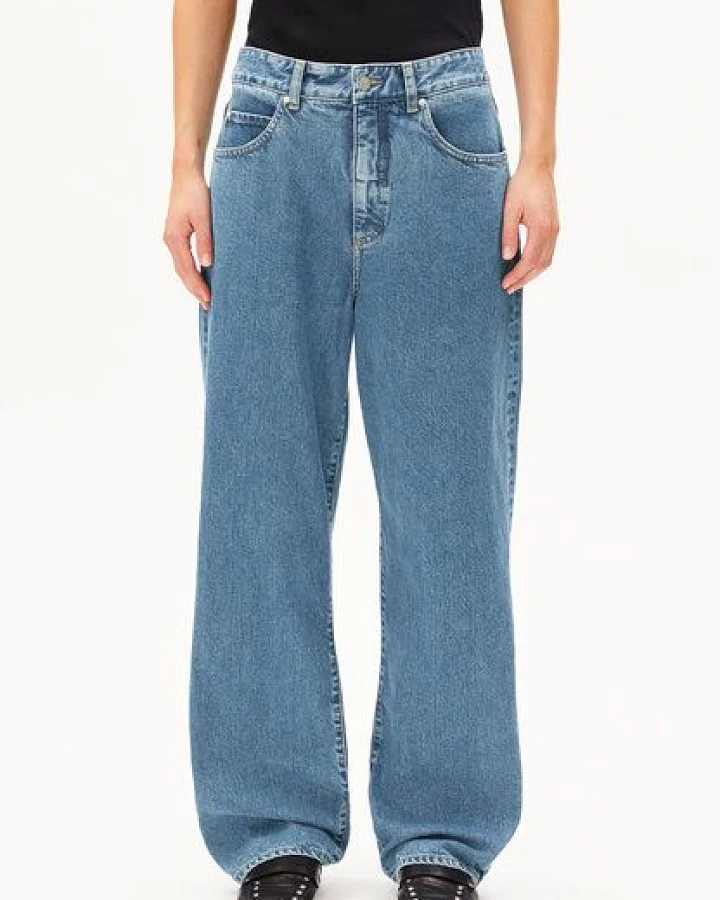 ARMEDANGELS HAAYI Damen Baggy Jeans recycelte Baumwolle