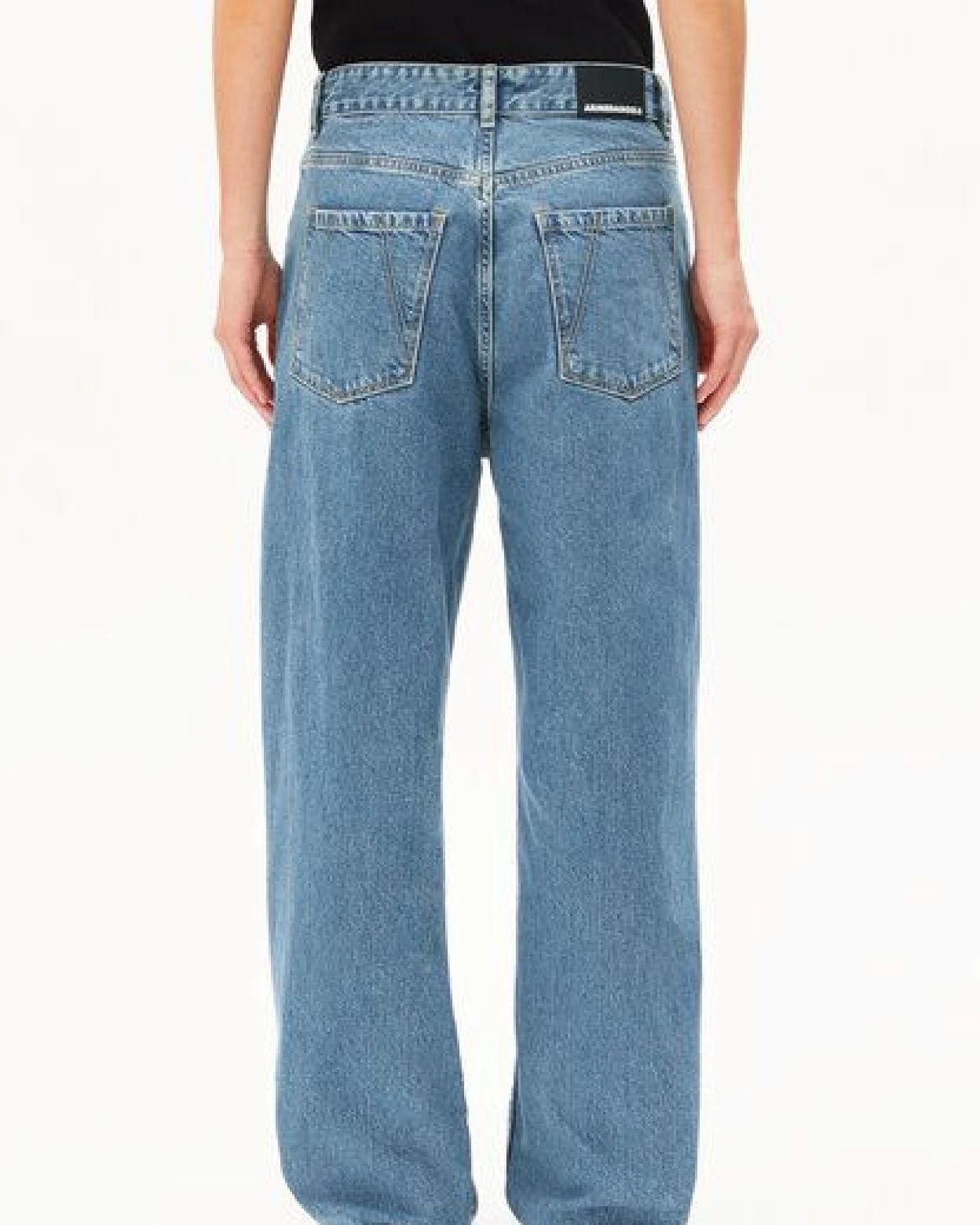 ARMEDANGELS HAAYI Damen Baggy Jeans recycelte Baumwolle – Ansicht 2