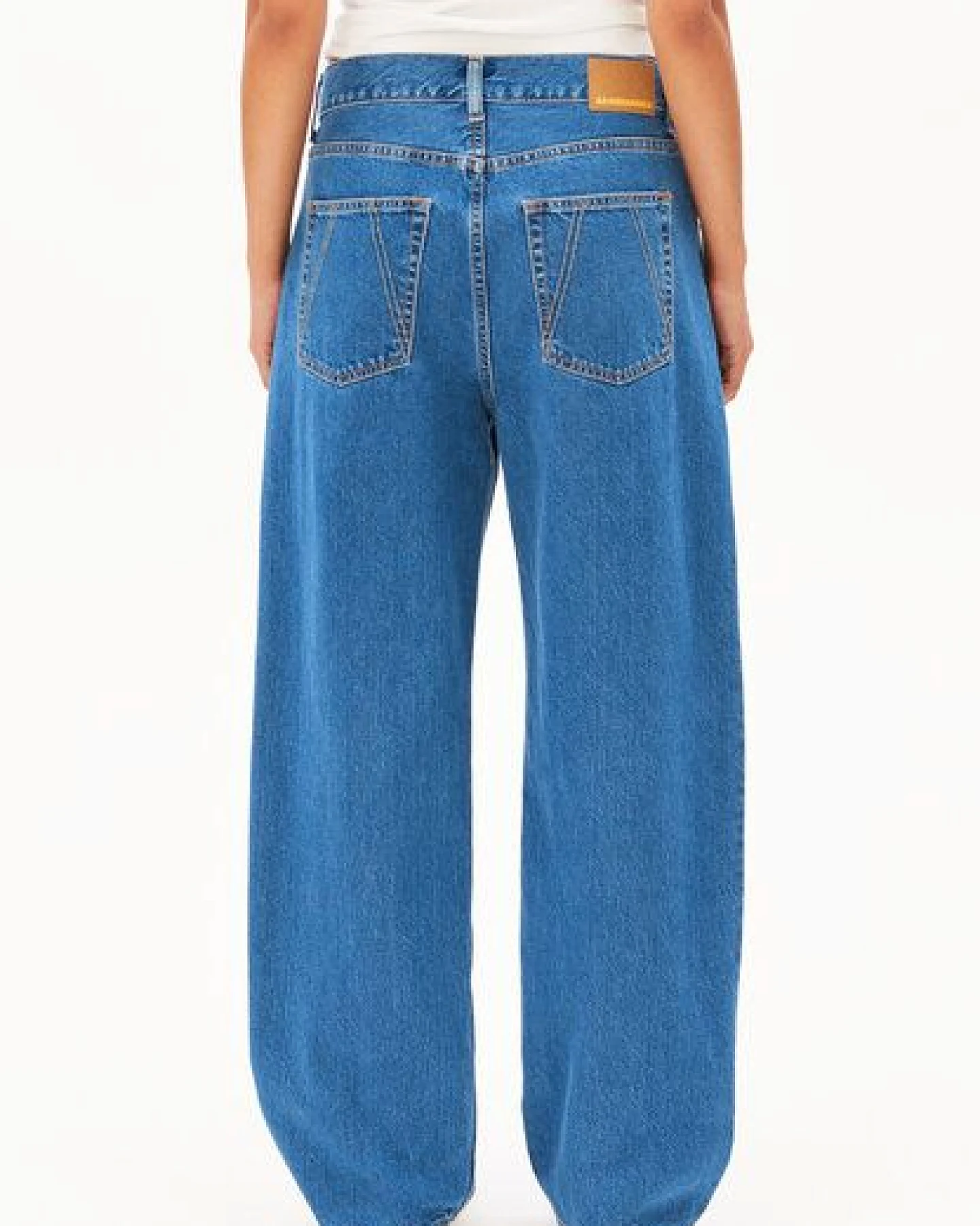 ARMEDANGELS HAAYI Damen Baggy Jeans recycelte Baumwolle – Ansicht 2