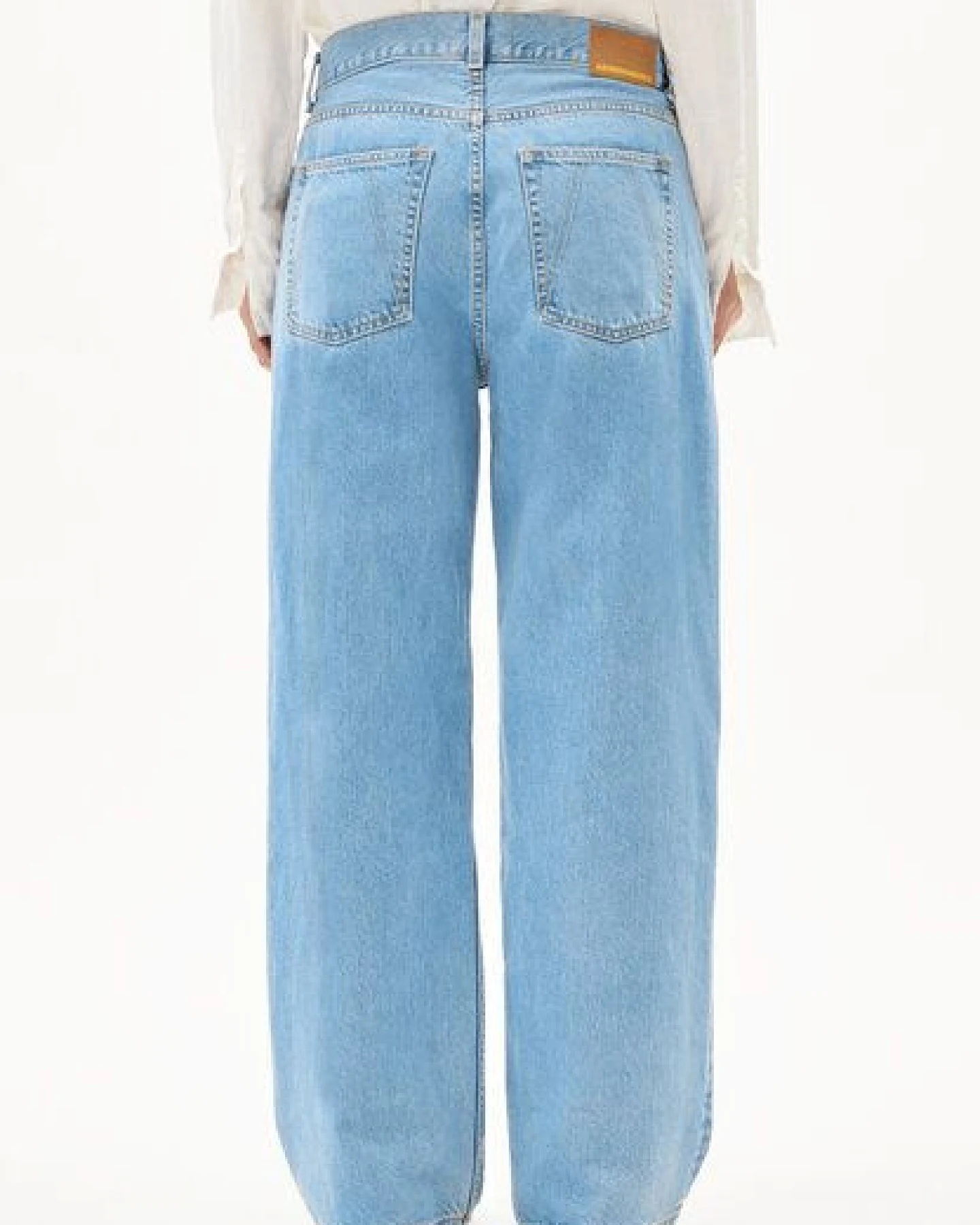 ARMEDANGELS HAAYI Damen Baggy Jeans recycelte Baumwolle – Ansicht 2