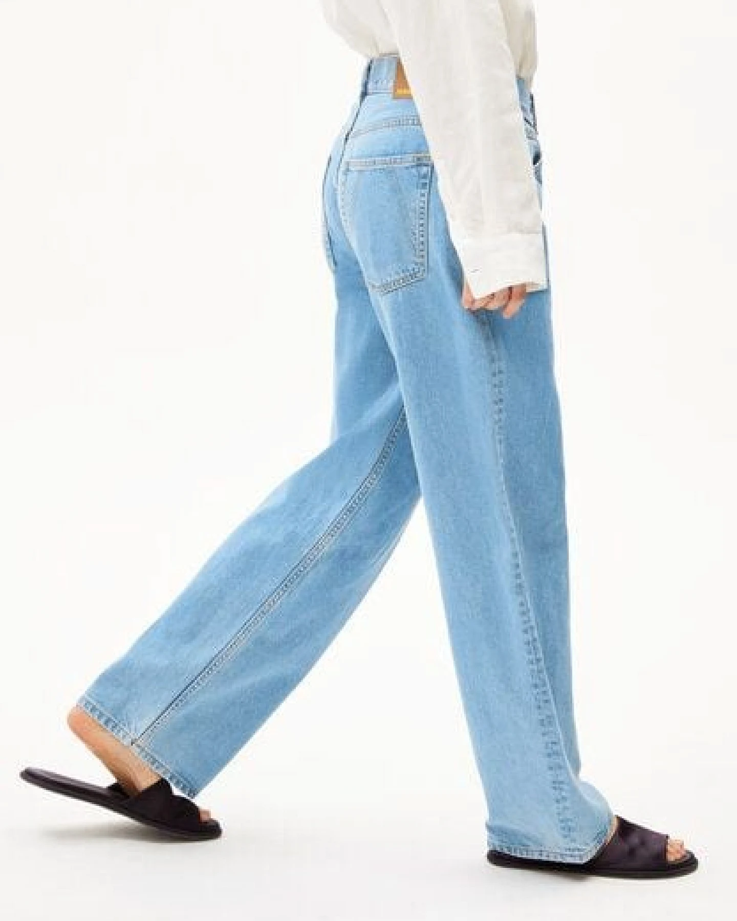 ARMEDANGELS HAAYI Damen Baggy Jeans recycelte Baumwolle – Ansicht 4