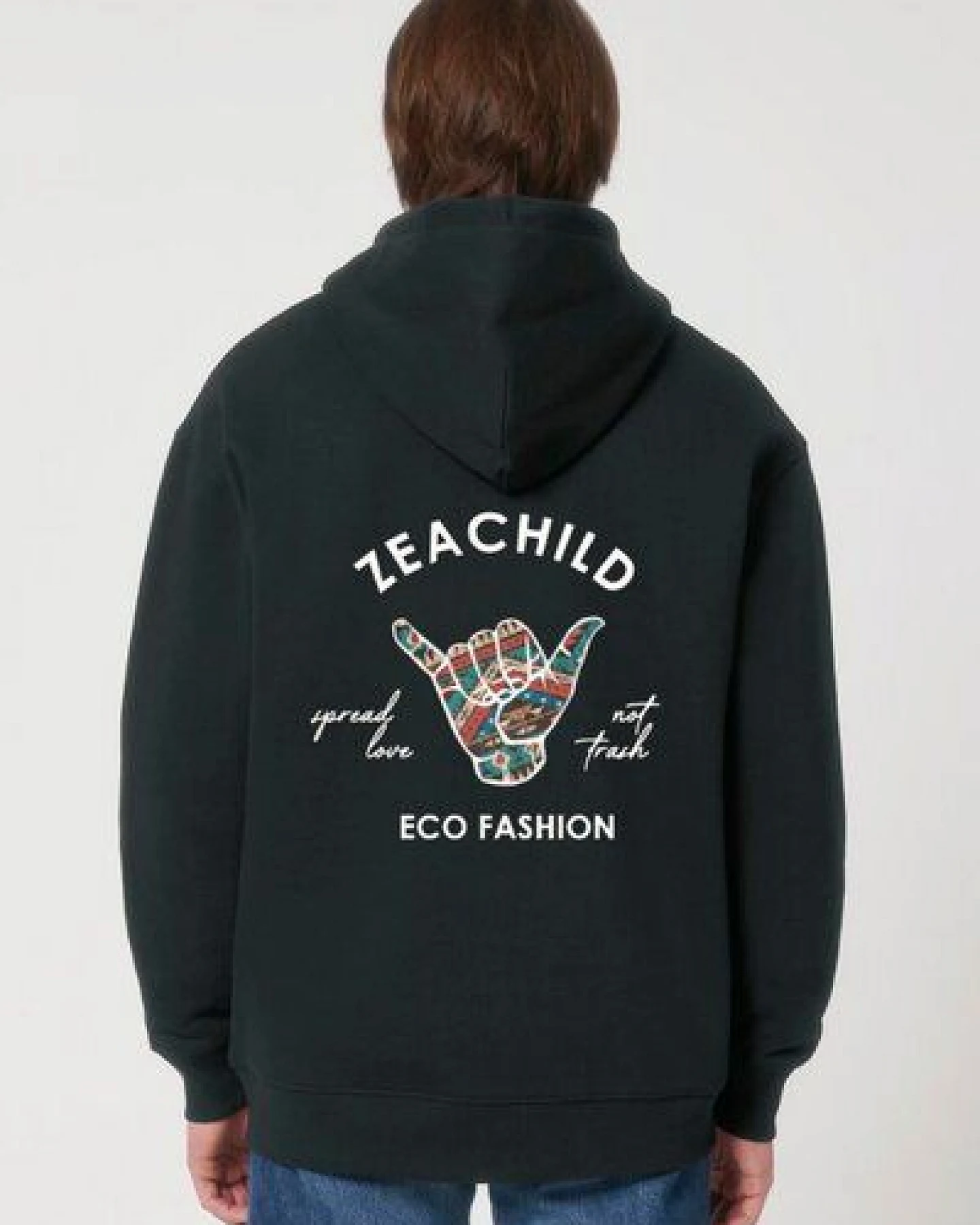 Zeachild Shaka ZipHoodie Unisex – Ansicht 2