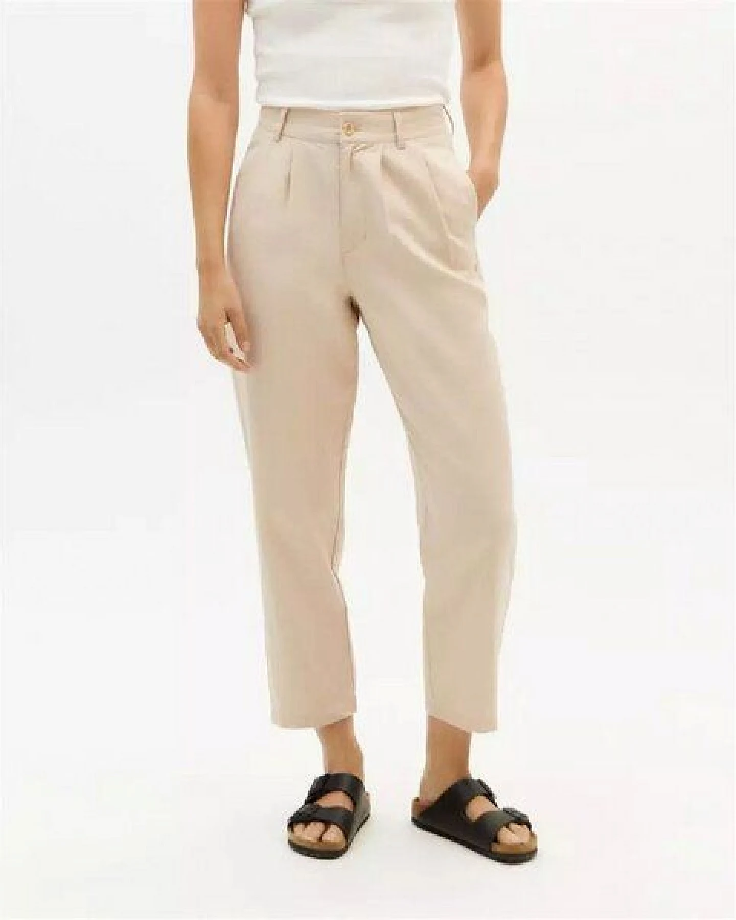 thinking mu Bundfaltenhose - Hemp Rina - aus Bio-Baumwolle – Ansicht 2